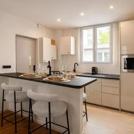Gare Montparnasse - Premium Family Flat For 5, 2br Paris